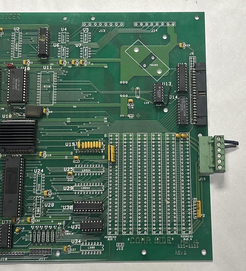Used SLICER,825-8026,CONTROL INTERFACE BOARD