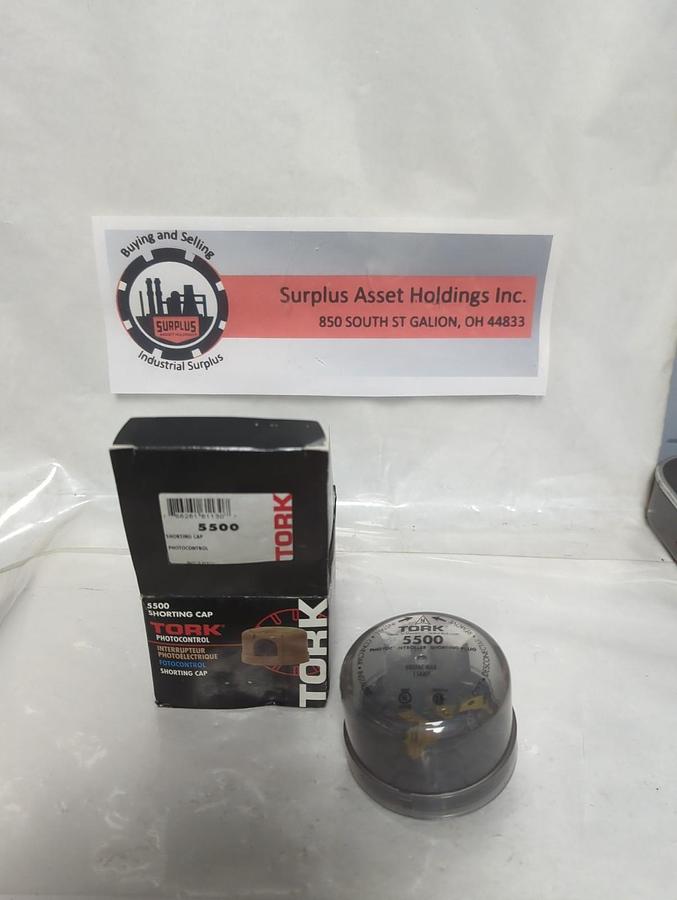 TORK,5500,SHORTING CAP PHOTOCONTROL NOS