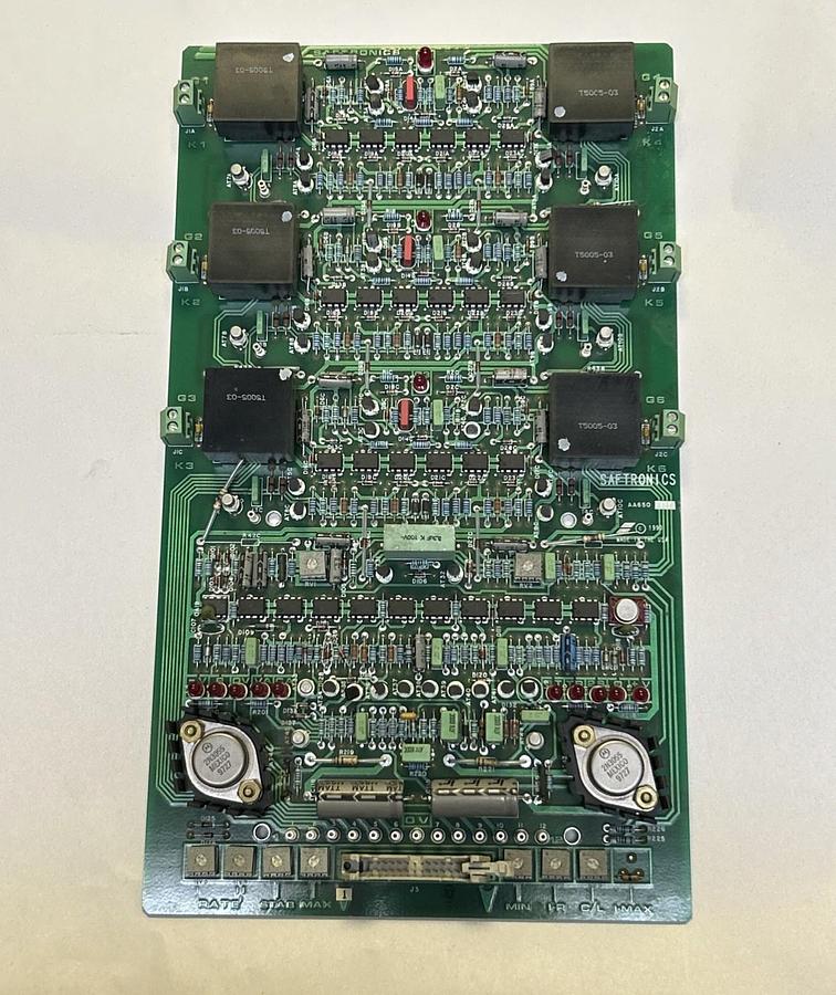 Used SAFTRONICS,B650,TRIGGER CIRCUIT BOARD
