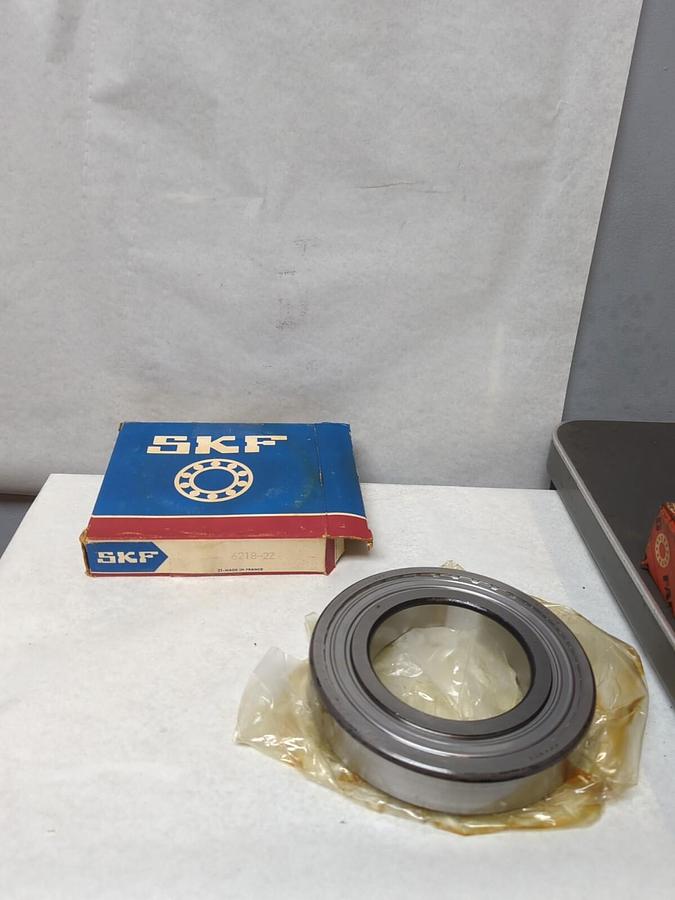 SKF,6218-2Z,SHEILDED DEEP GROOVE BALL BEARING NOS
