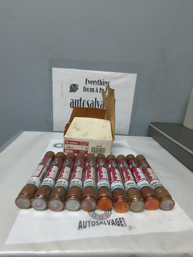 LITTELFUSE,IDSR4,POWR-GARD FUESE BOX OF 10 NOS