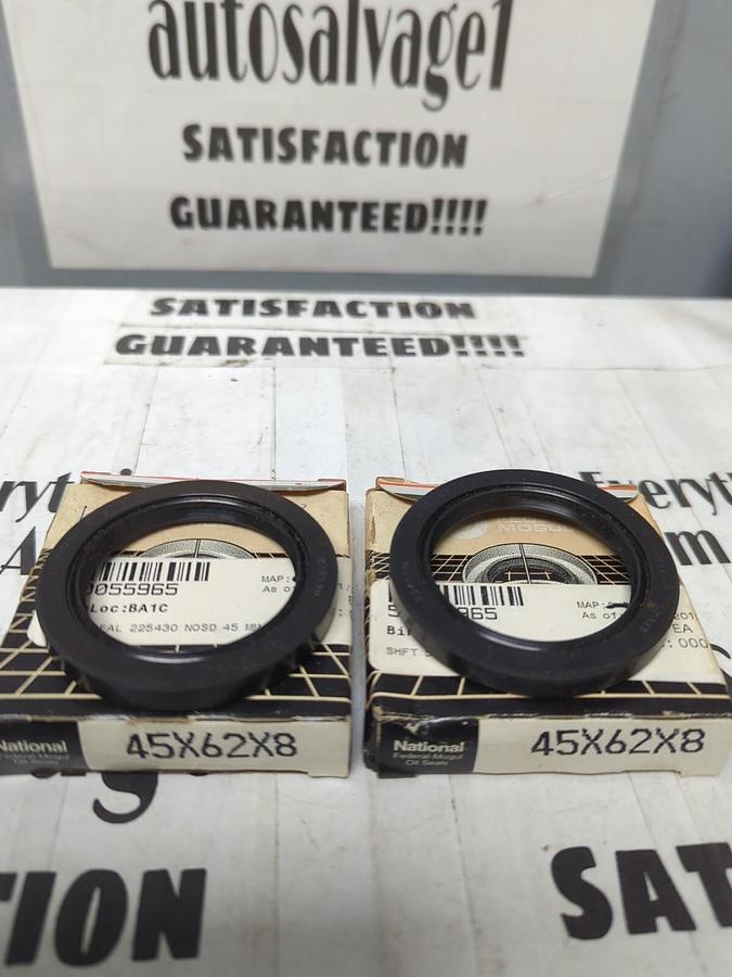 FEDERAL MOGUL,45X62X8,SHAFT SEALS LOT OF 2 NOS