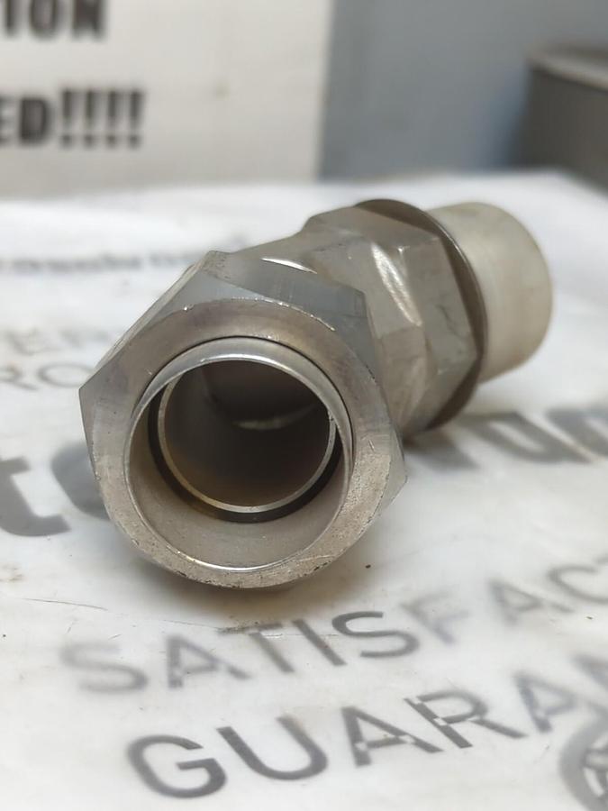PARKER,1614V5BX-SS,45° ELBOW 1 INCH TUBE FITTING UNION NOS