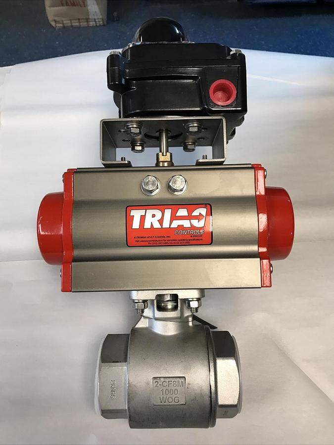 Triac,22TX2002R3DAA,Actuator ALP310N Flow Monitor 2"NPT Stainless Steel Ball Val