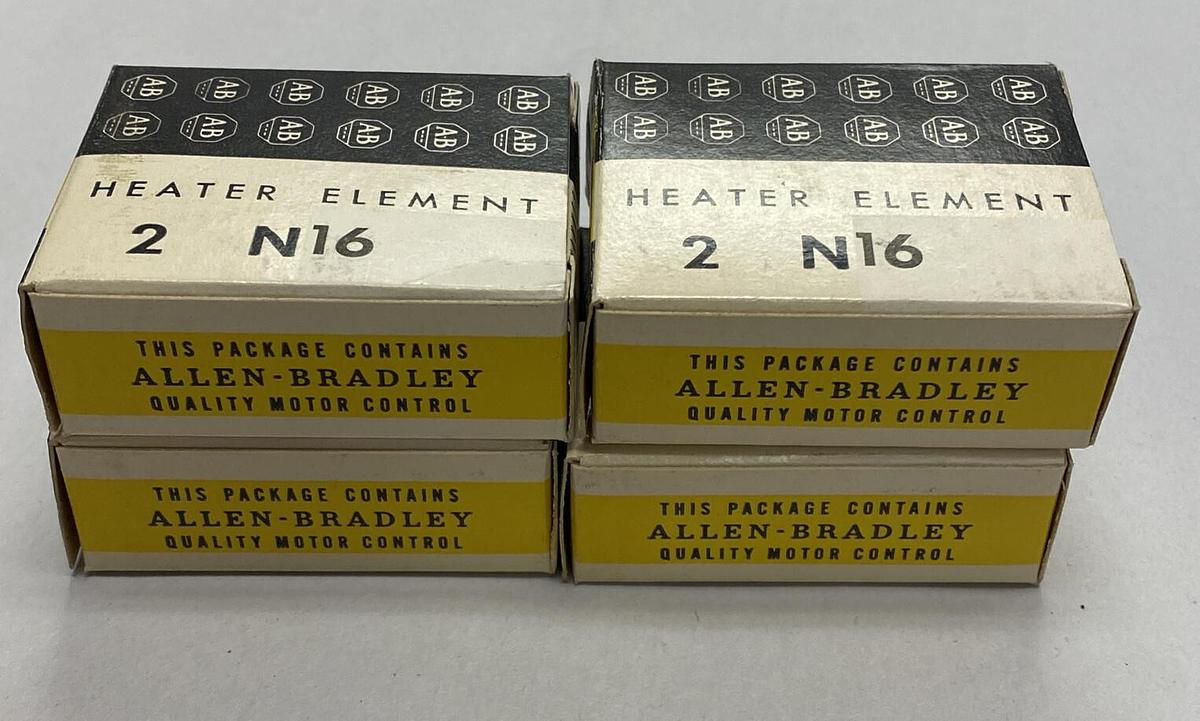 Allen-Bradley,N16,Heater Element Lot Of 8 NOS