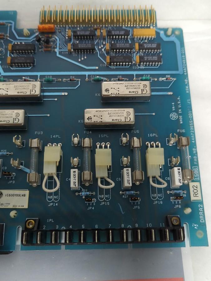 Used GE FANUC,IC600YB914B,REED RELAY PCB BOARD PRE-OWNED