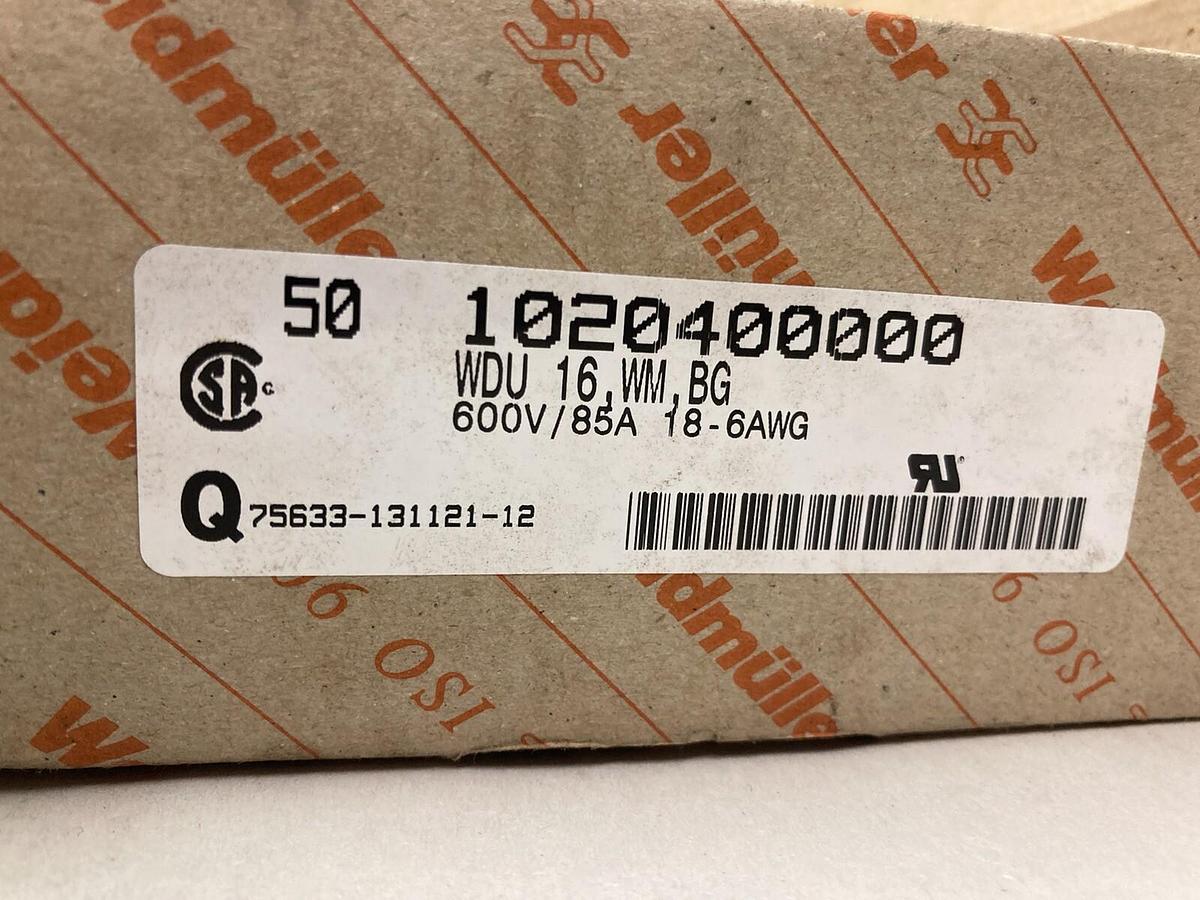 SA,WDU 16 1020400000,Straight Through Terminal