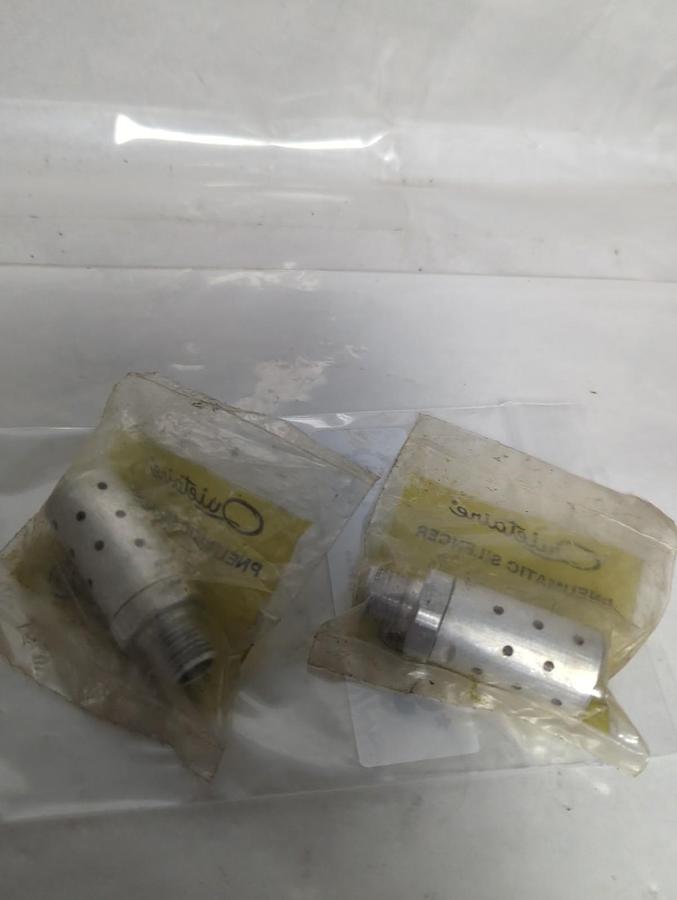 QUIETAIRE,MB002A,PNEUMATIC SILENCER LOT OF 2 NOS