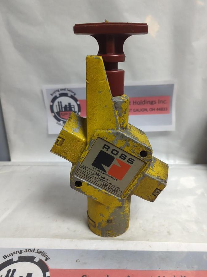 Used ROSS,1523 C 5002,SAFETY LOCK OT VALVE USED
