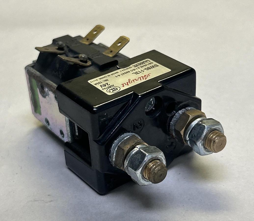 Used ALBRIGHT,SW80-113L,CONTACTOR SOLENOID 24V