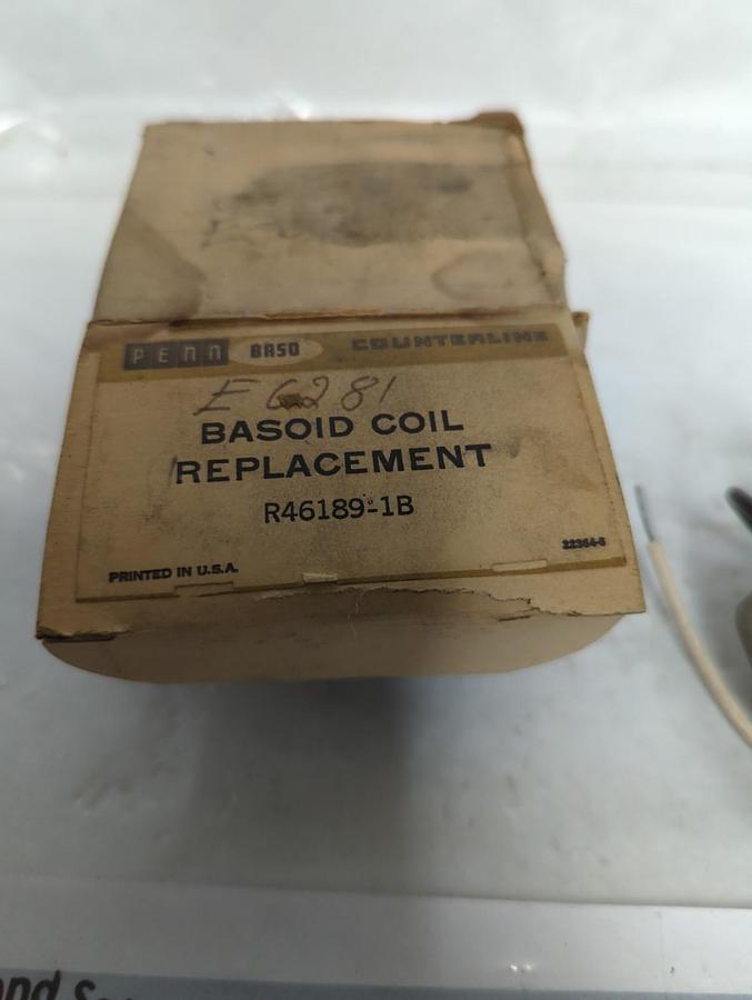 BASO,R46189-1B,BASOID COIL REPLACEMENT 230V 50/60HZ .058A 8.5W G-LP 1/2PSI NOS
