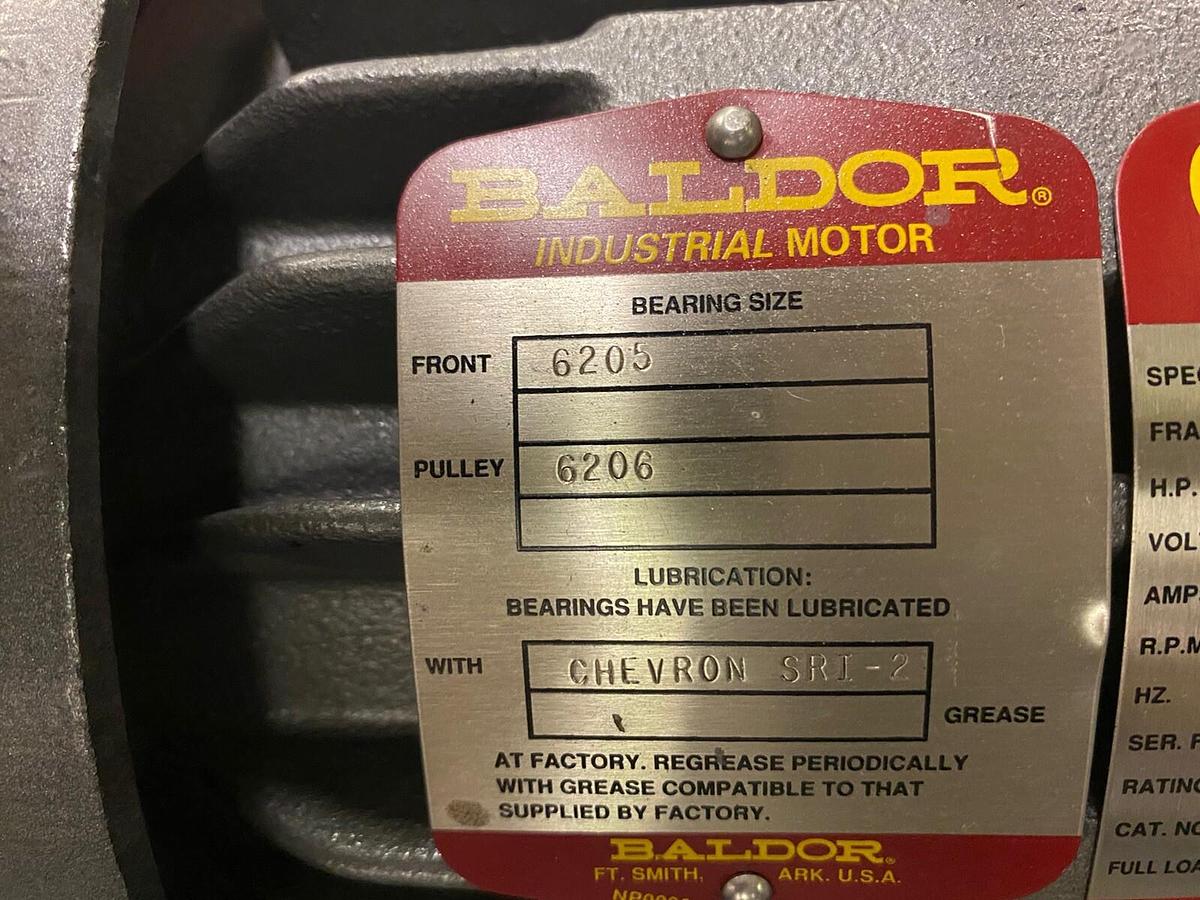 BALDOR,06H18W50, 5HP MARINE DUTY MOTOR 460V 1725 RPM 184TC