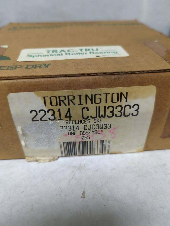 TORRINGTON,22314 CJW33C3,SPHERICAL ROLLER BEARING 70MM X 150MM NOS