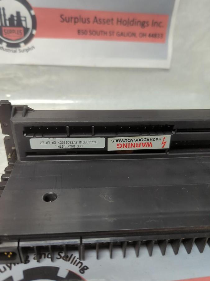 Used GE,1C660TSD100L,TERMINAL MODULE 8PT 115VAC-2A LOW LEAKAGE PRE-OWNED