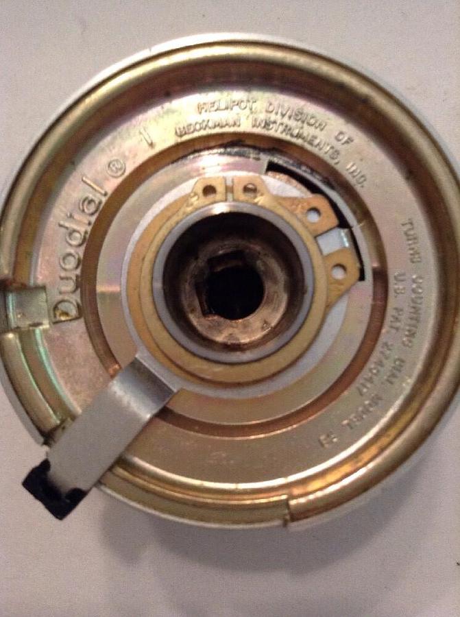 Amphenol-Tuchel,D 11,Precision Dial  for Micropot Potentiometer