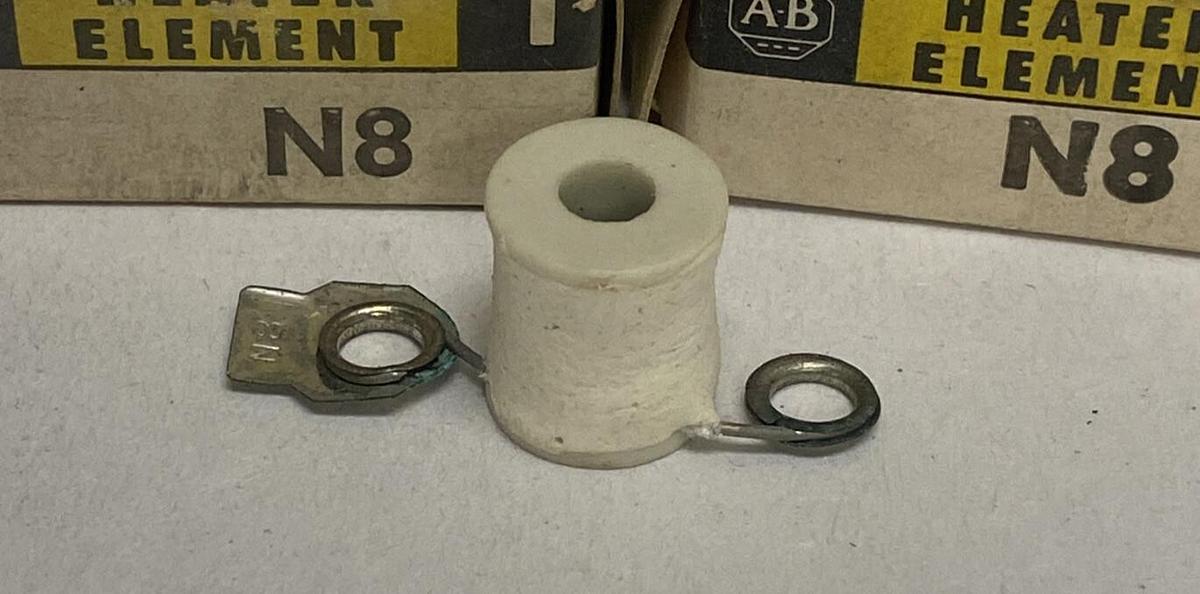 ALLEN BRADLEY,N8,OVERLOAD RELAY HEATER ELEMENT LOT OF 7 NOS