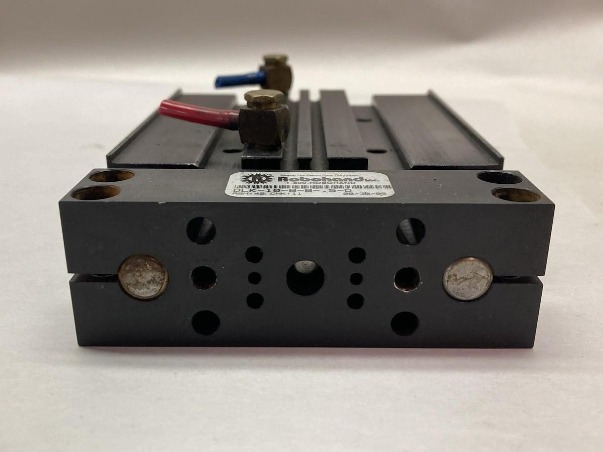 Used Robohand,DLK-10-B-B-0.5-D,Pneumatic Slide ASM:40 CHK:11