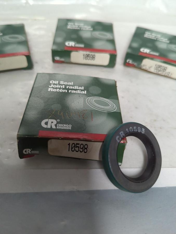 CHICAGO RAWHIDE,10598,OIL SEAL LOT OF 4 NOS