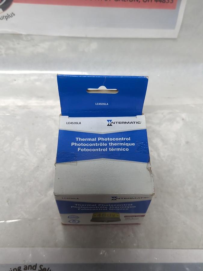 INTERMATIC,LC4535LA,THERMAL PHOTOCONTROL 480V NOS