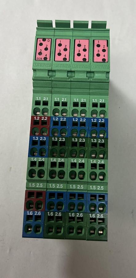 Used PHOENIX CONTACT,IB-IL-24-DO-16,INLINE OUTPUT MODULE
