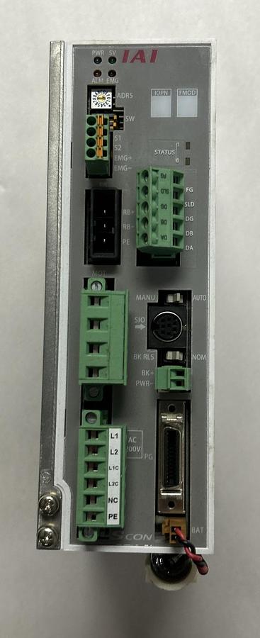 Used IAI,SCON-CA-60A-CC-0-2,LINEAR SERVO ACTUATOR POSITION CONTROLLER