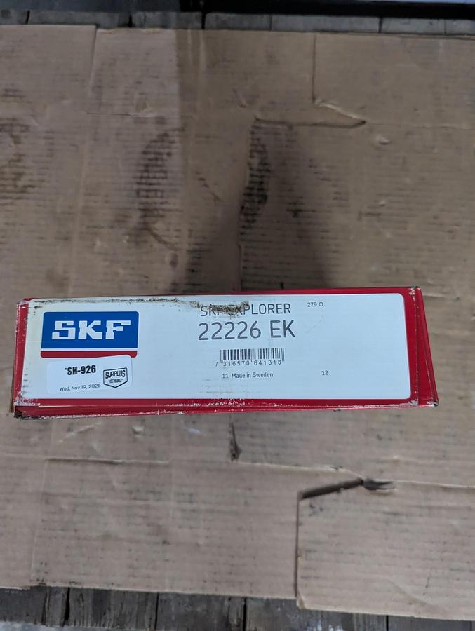 SKF,22226 EK,SPHERICAL ROLLER BEARING NOS