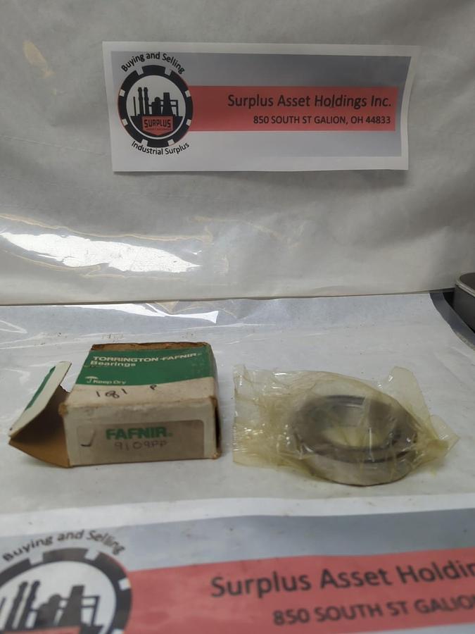 FAFNIR,9109PP,DEEP GROOVE BALL BEARING NOS