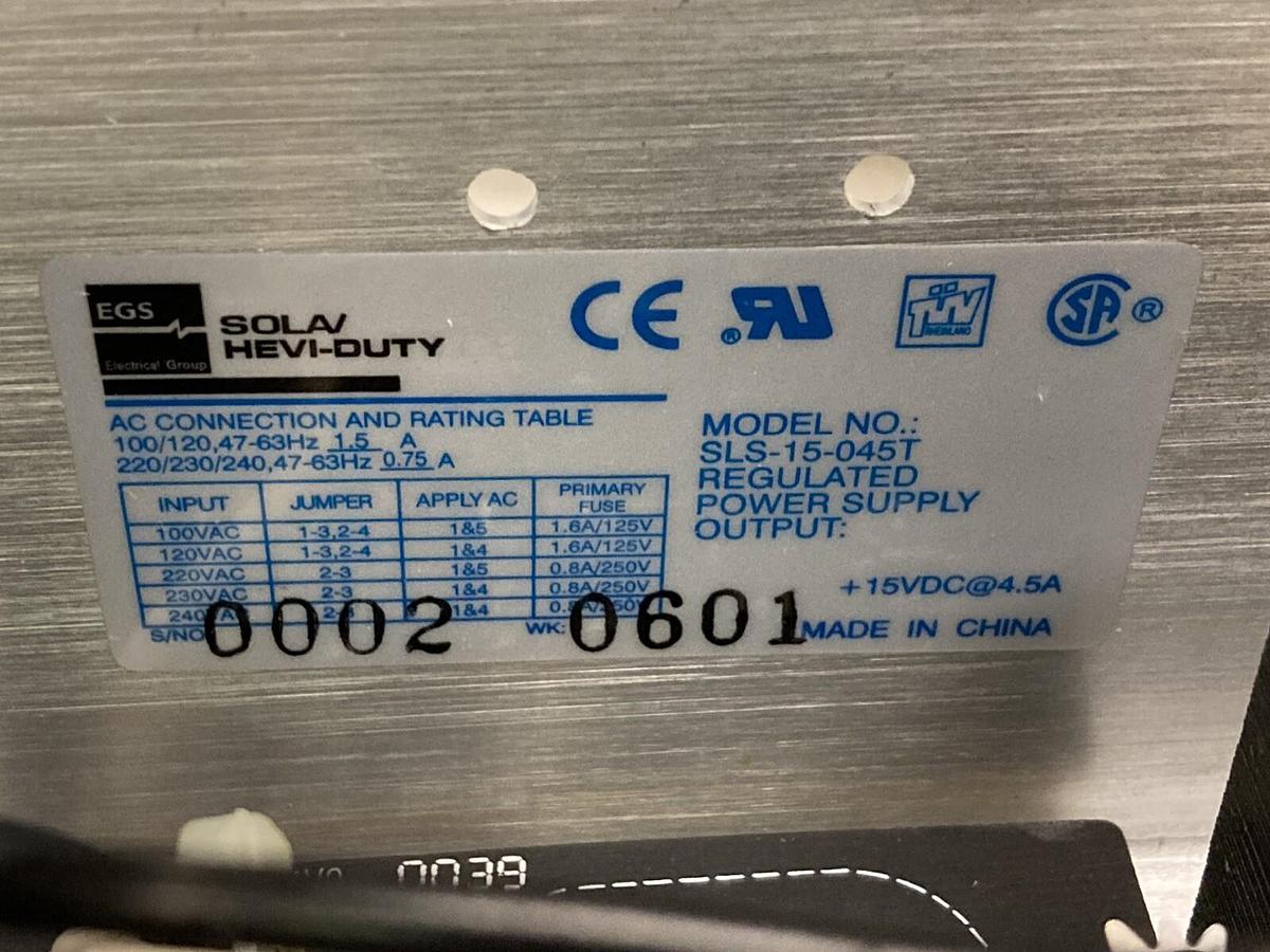 EGS,SLS-15-045T,Linear Power Supply