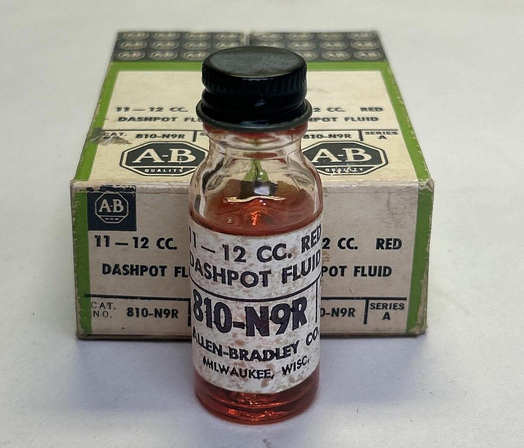 ALLEN BRADLEY,810-N9R,DASHPOT FLUID LOT OF 2 NOS