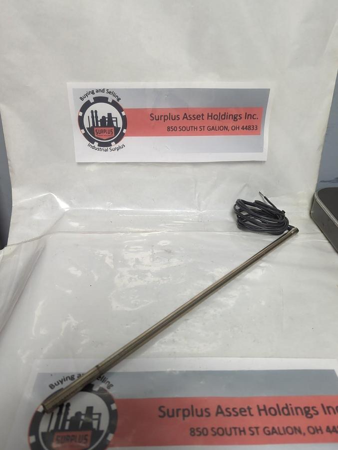 Used BW FLEXIBLE SYSTEMS,ME15284003,TYPE N THERMAL HEATER ROD 260083/1 3/19 500W/42V