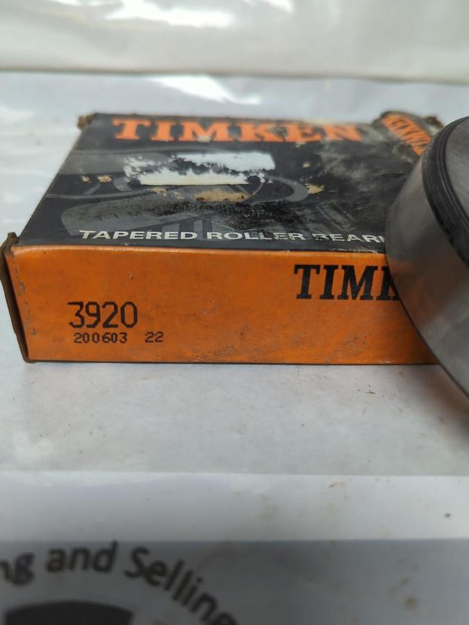 TIMKEN,3920,ROLLER BEARING CUP NOS