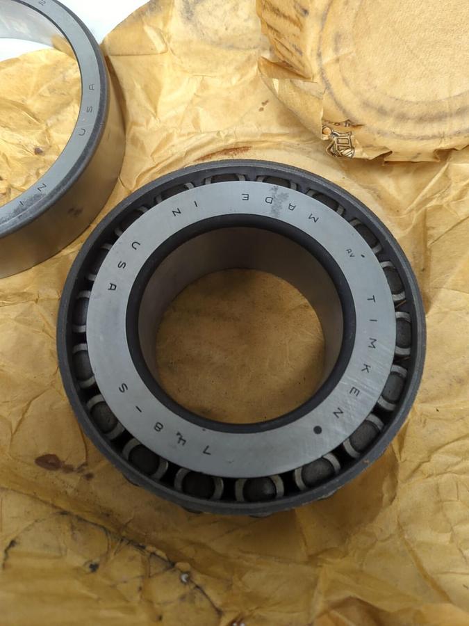 TIMKEN,748S-742,COMPLETE BEARING ASSEMBLY MISSING BOX NOS