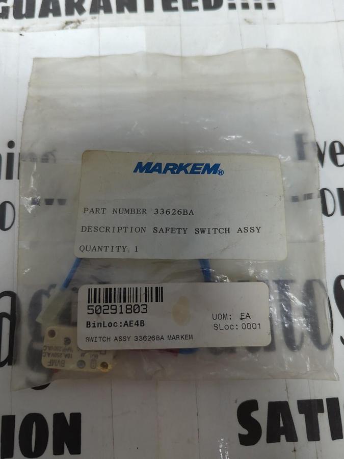 MARKEM,33626BA,SAFETY SWITCH ASSEMBLY NOS