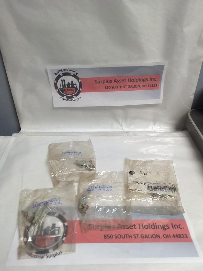 ALLEN BRADLEY,700-C2,SERIES A CONTACT CARTRIDGE LOT OF 4 NOS