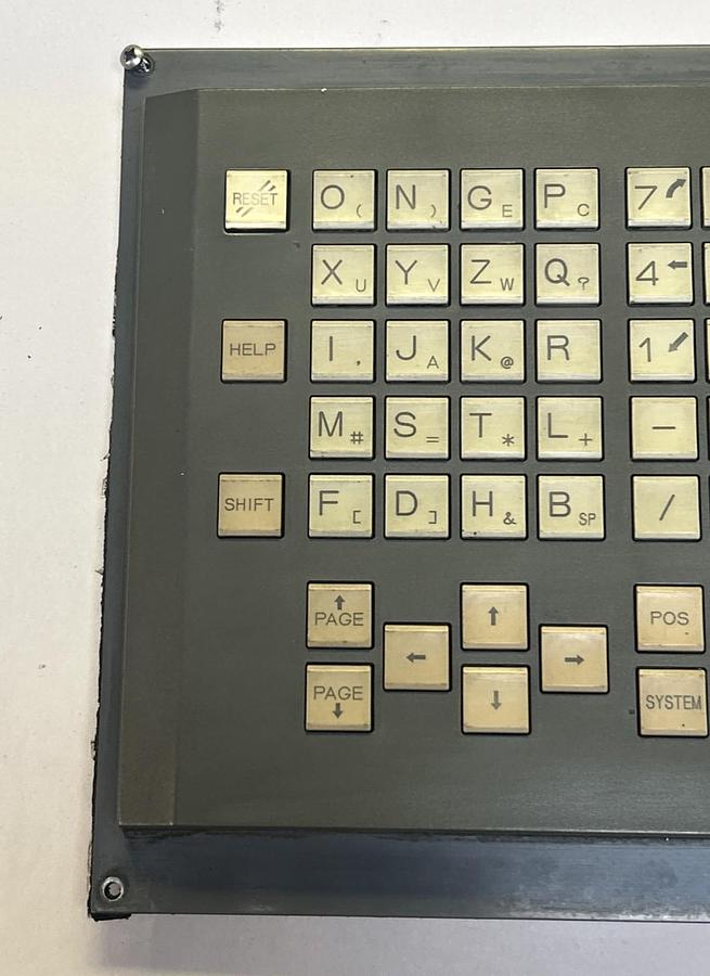 Used FANUC,A02B-0236-C320/MBR,KEYPAD / KEYBOARD UNIT
