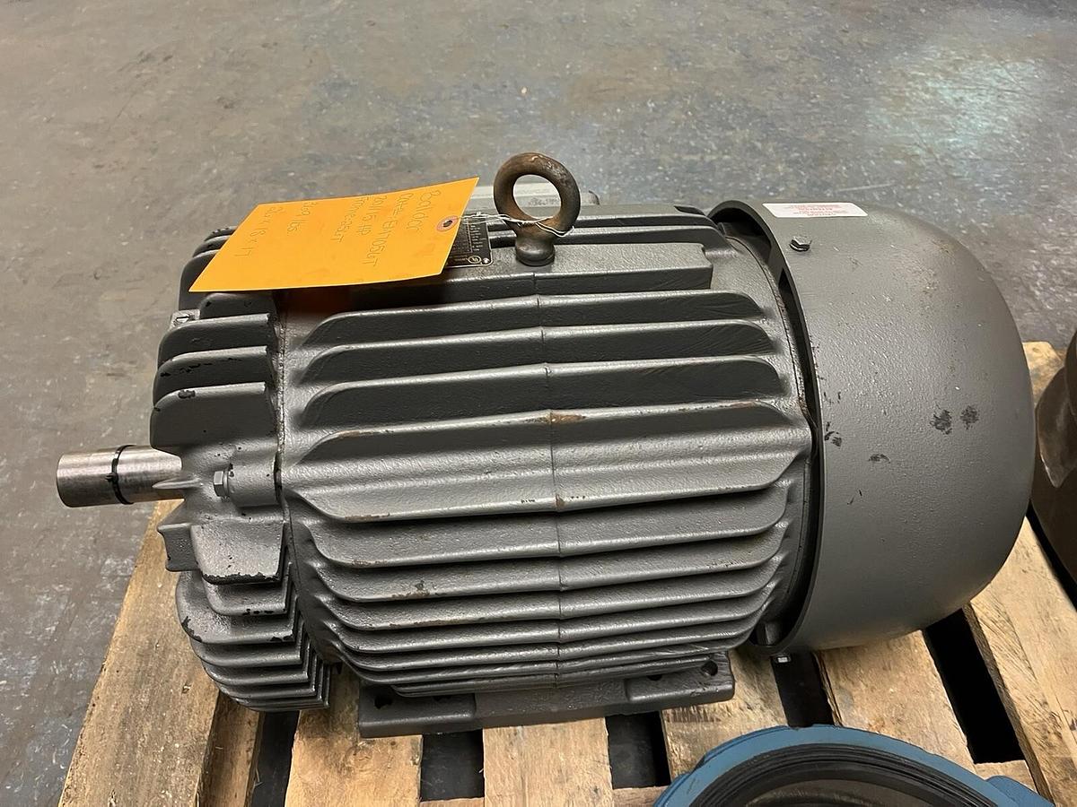 Used BALDOR,EM7056T,EXPLOSION PROOF MOTOR 20HP 230/460V 1765RPM 256T