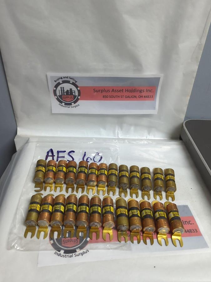 COOPER BUSSMANN,AFS-60,BUSS FUSE 60 AMP LOT OF 25 NOS