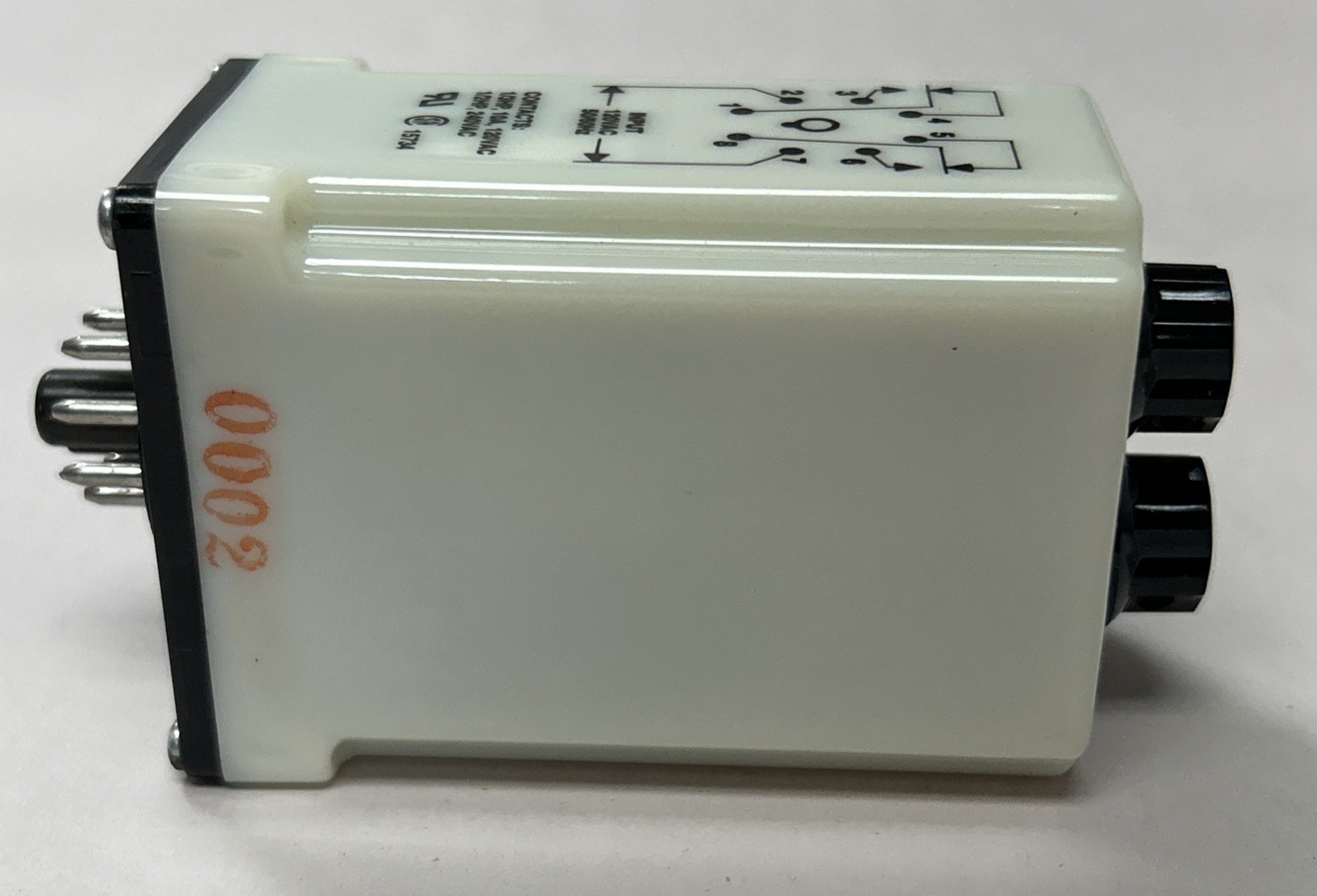 DAYTON,1A368F,TIME DELAY RELAY 1.8-180 SECONDS NOS