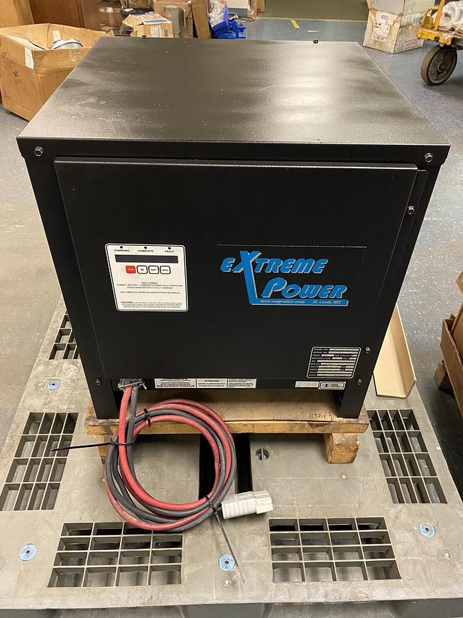 Used FERRO MAGNETICS,XPT18-750B,IE-1 EXTREME POWER FORKLIFT CHARGER 36VDC
