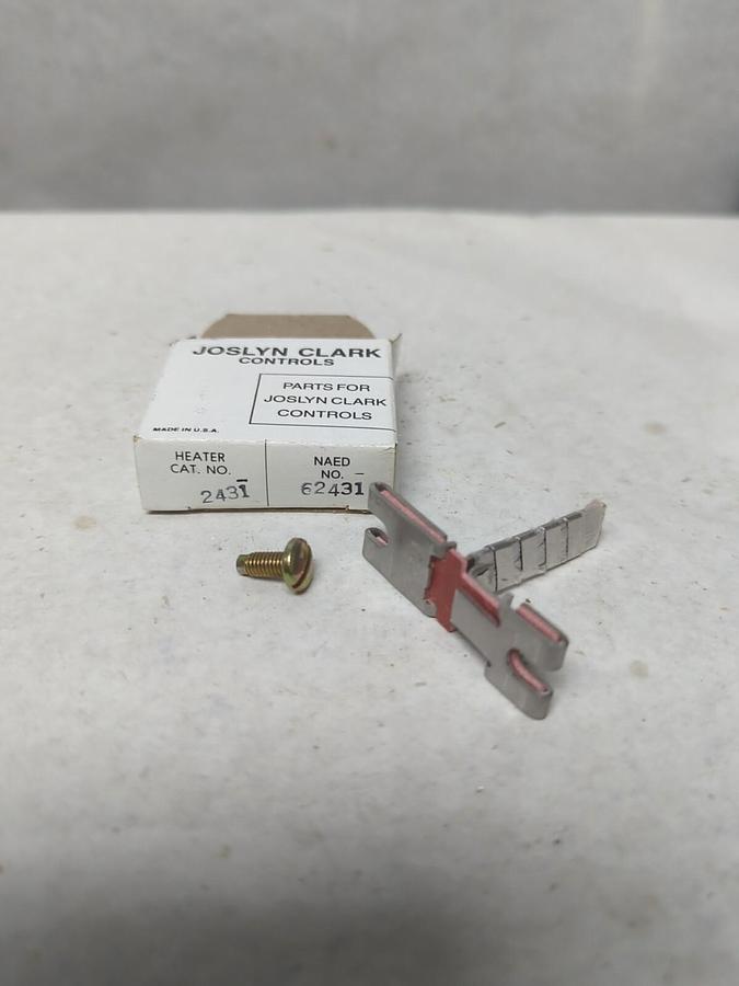 JOSLYN CLARK,2431,OVERLOAD RELAY HEATER NOS