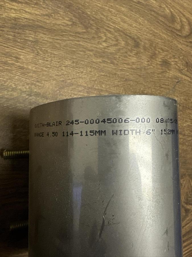 Smith-Blair,245-00045006-000,Stainless Steel Repair Clamp 4.5"x6"