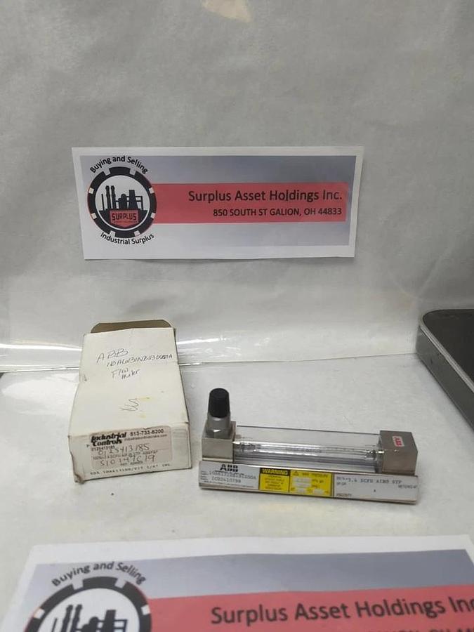 ABB,10A6131NB11B1B1X00A,VARIABLE AREA FLOW METER NOS