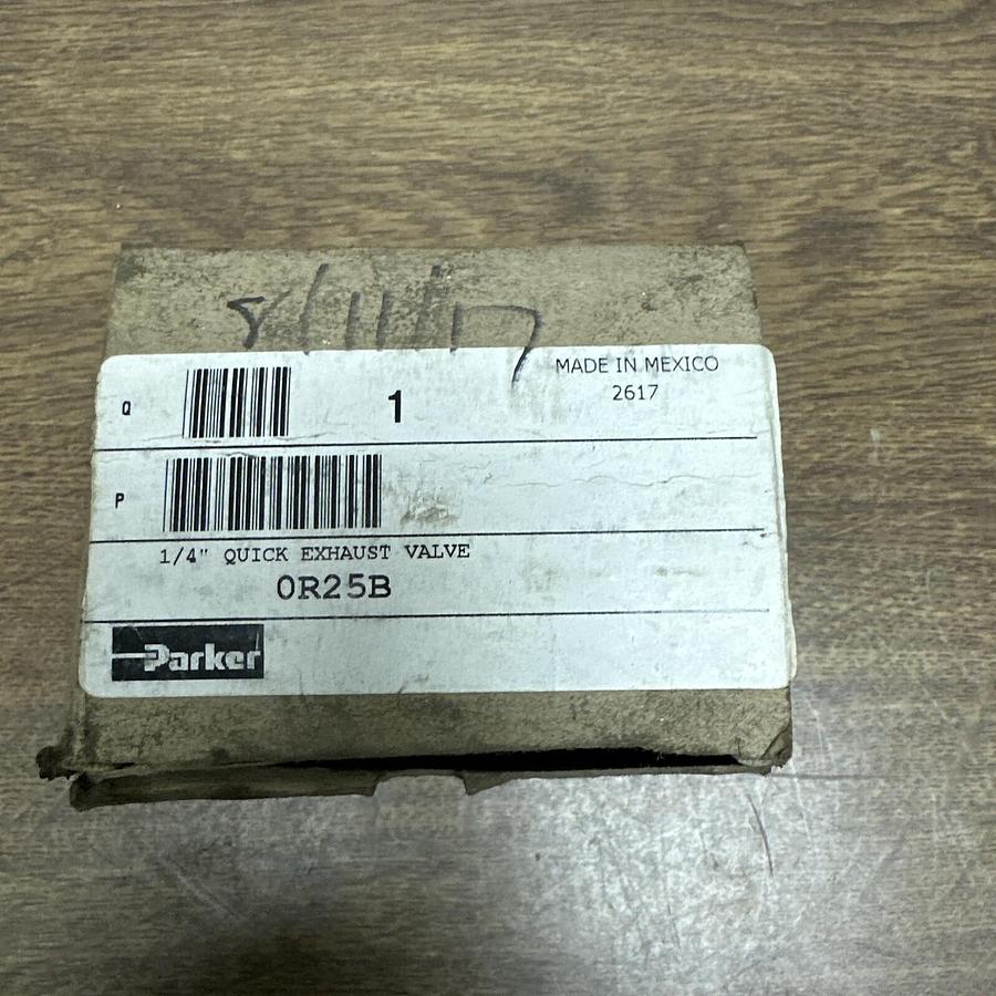 Parker,OR25B,1/4" Exhaust Valve