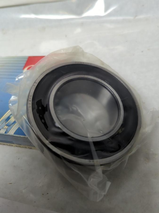 ORS,62210 2RSC3,RUBBER SEALED DEEP GROOVE BALL BEARING NOS