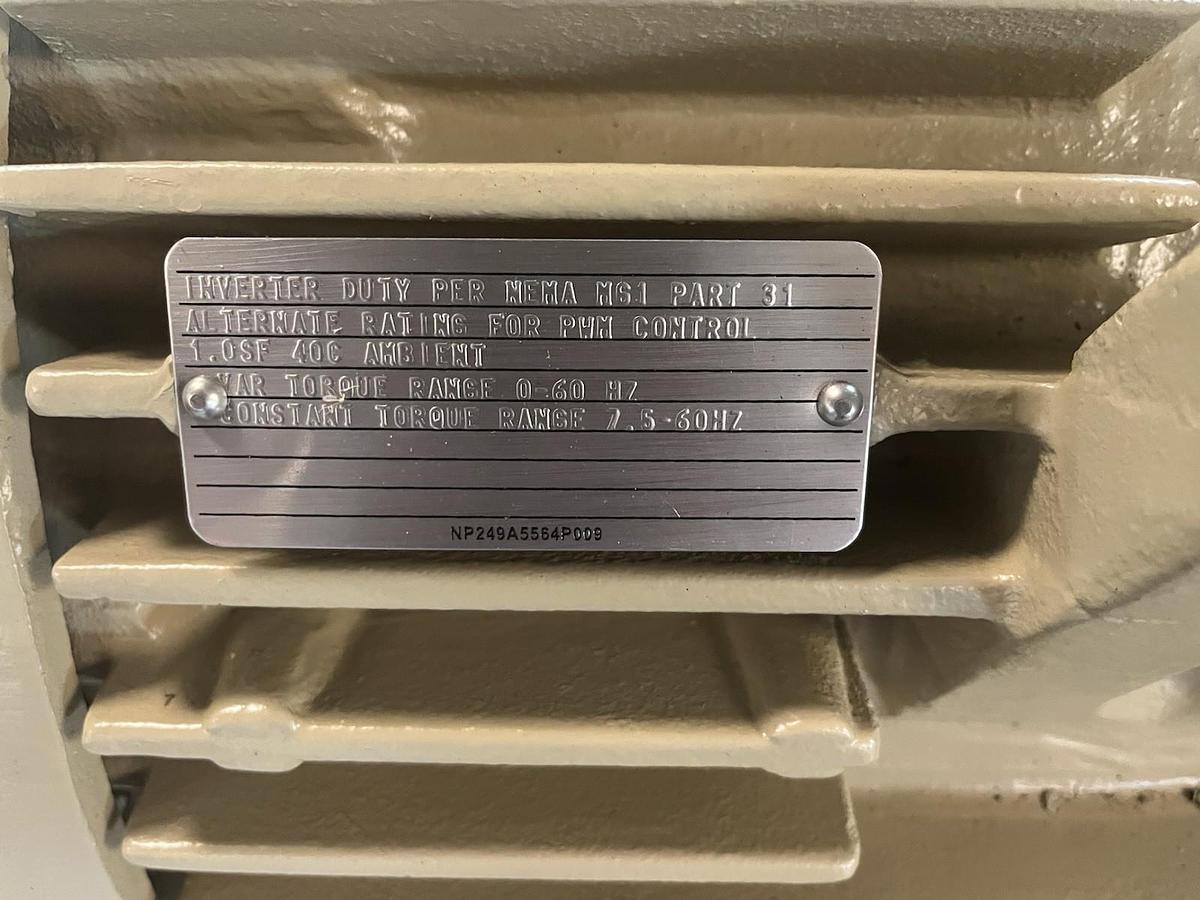 GE,5KS405SAA374,DUAL SHAFT EXTRA SEVERE DUTY MOTOR 75HP 3PH 1190RPM 405TEZ