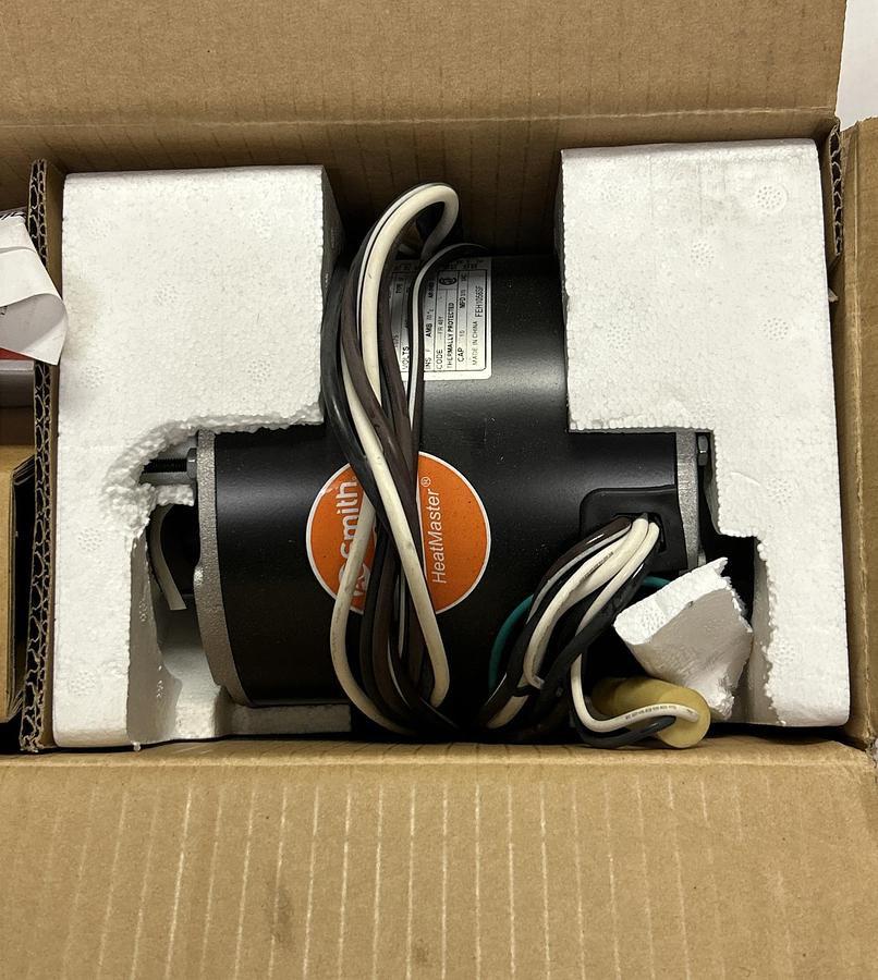 Used AO SMITH,FEH1056SF,1/2HP 460V 1075RPM 48 FRAME NEW