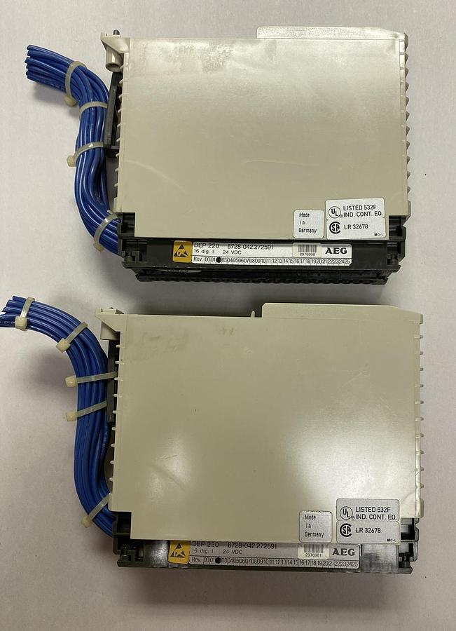 Used Modicon,6728-042.272591,Module Lot Of 2