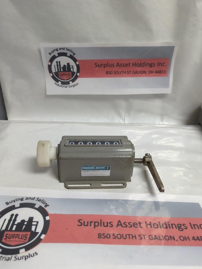 Used VEEDER ROOT,166736-006,SIX DIGIT COUNTER PRE-OWNED