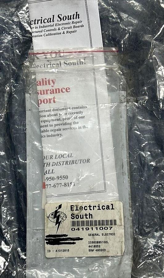 Used GE FANUC,IC660BBS102L,I/O MODULE GENIUS BLOCK REFURBISHED