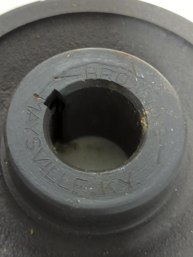 BROWNING,AK39-7/8,A BELT PULLEY 3.8 IN OD 3.5 IN PITCH DIA NOS